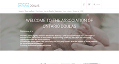 Desktop Screenshot of ontariodoulas.org